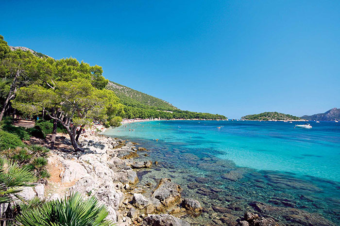 playa formentor beach mallorca