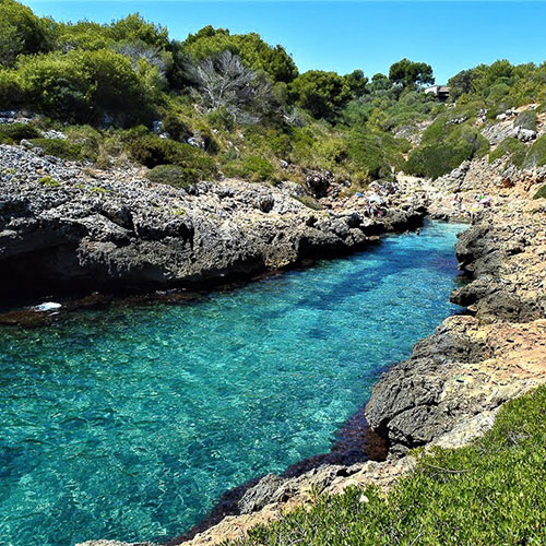 cala murta Mallorca nudist