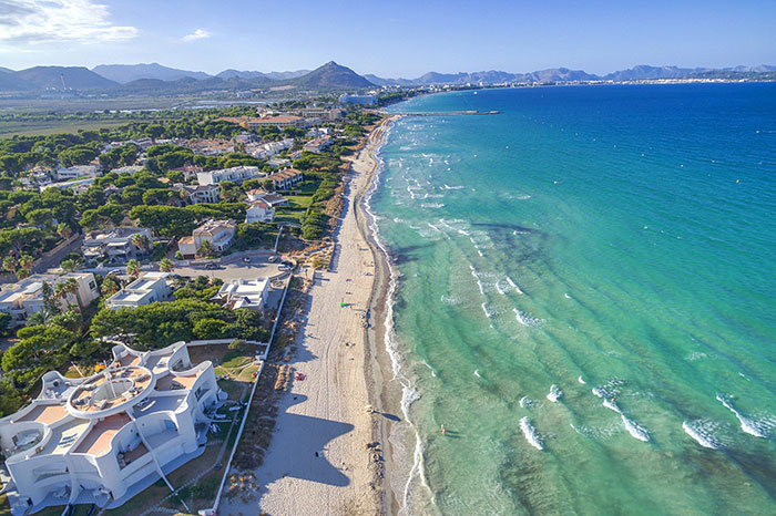 playa de muro mallorca