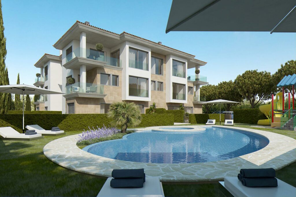 Complex of 7 apartaments with community pool in Port soller Mallorca